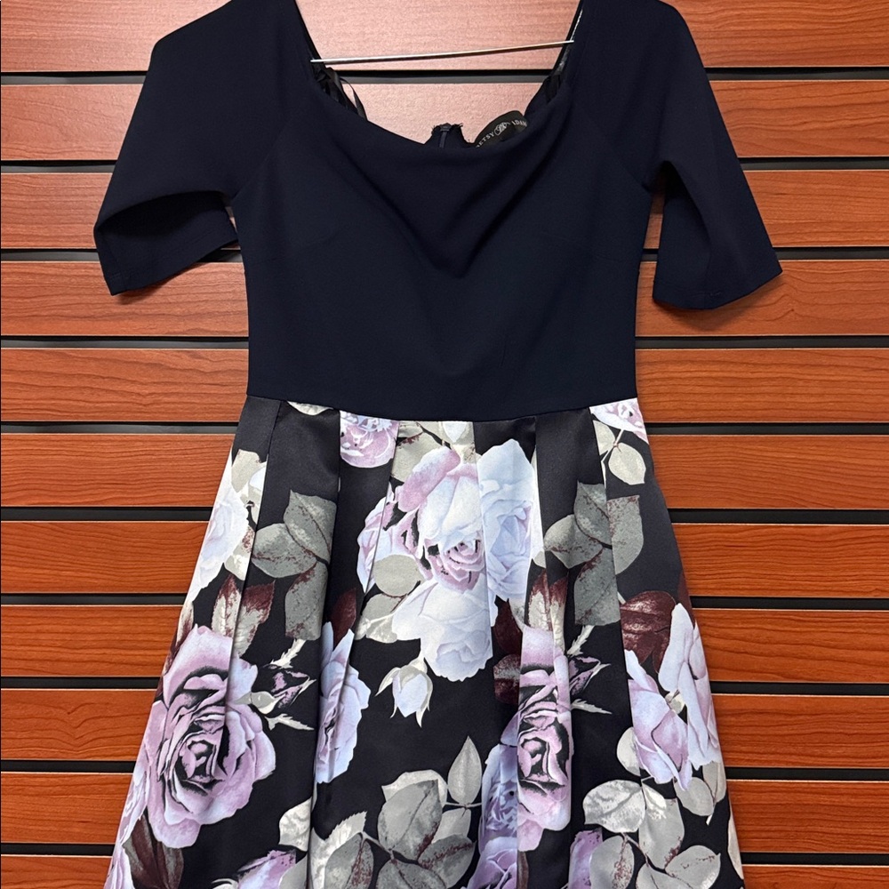 Betsy & Adam Midnight Blue Gown